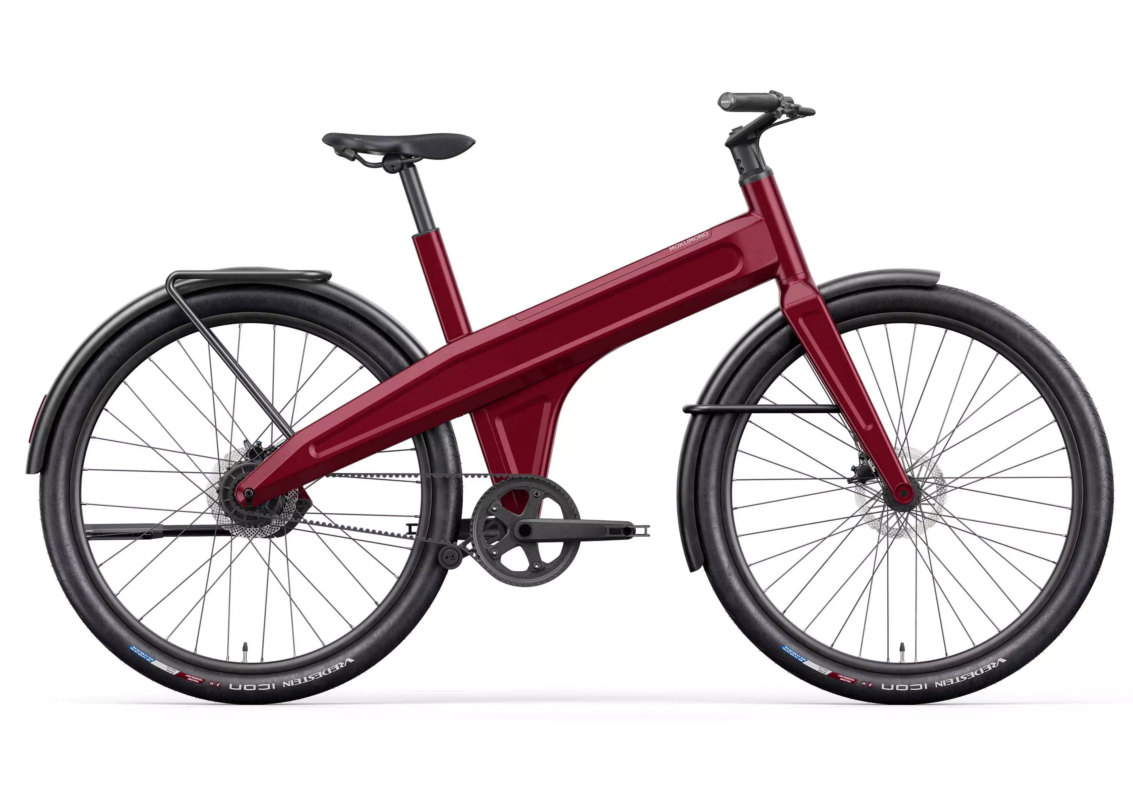 Mokumono Polder Cherry Red Gloss